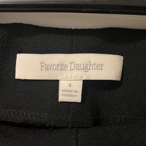 Favorite Daughter “The Suits You” black pant/legging - size 4.